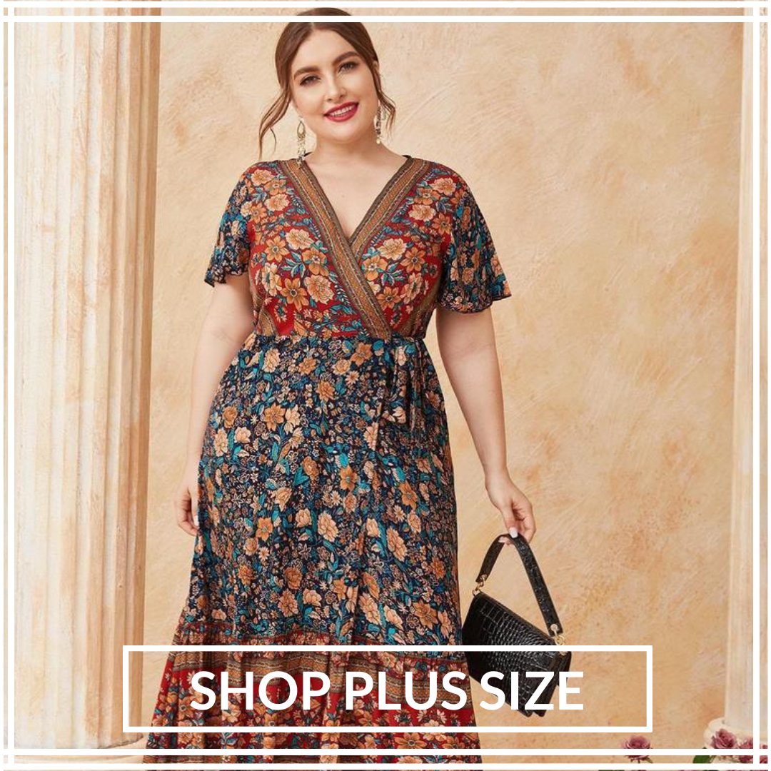 Boho Plus Size Dresses, Skirts, Tops ...